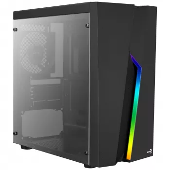 Aerocool Bolt Mini Mini Tower Schwarz