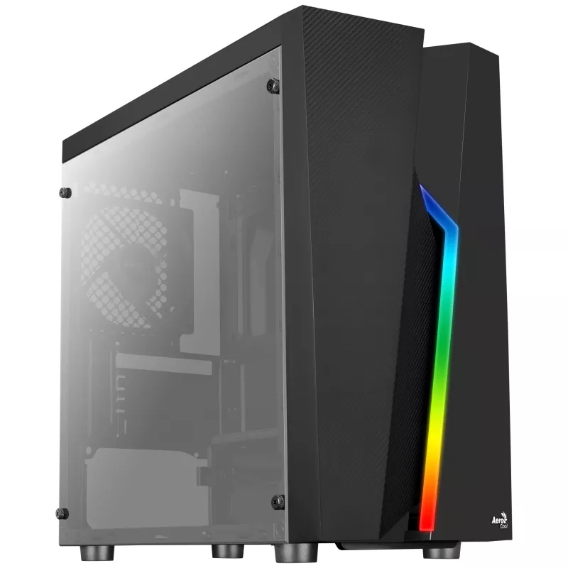 Aerocool Bolt Mini Mini Tower Schwarz