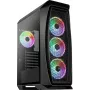 Aerocool Aero One Duo ATX PC-Gehäuse 4x ARGB-Lüfter 12 cm + Frontgitter