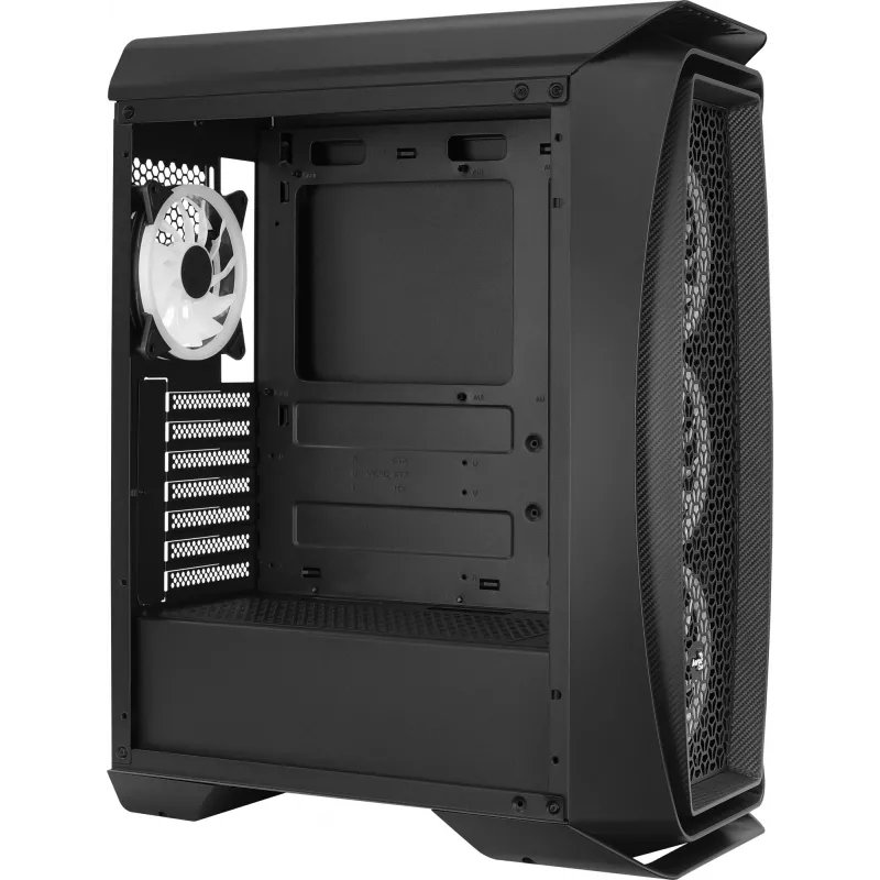 Aerocool Aero One Duo ATX PC-Gehäuse 4x ARGB-Lüfter 12 cm + Frontgitter