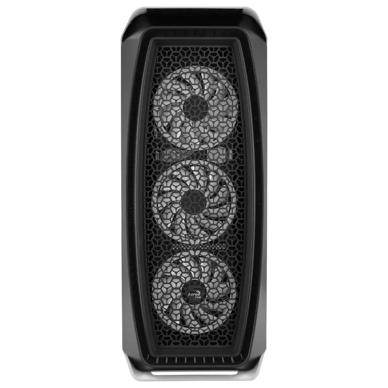 Aerocool AEROONEDUOWHV1 Gaming ATX-Gehäuse 4xARGB-Lüfter Weiß