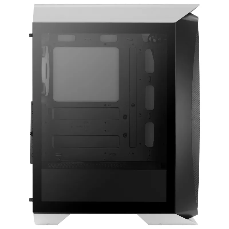 Aerocool AEROONEDUOWHV1 Gaming ATX-Gehäuse 4xARGB-Lüfter Weiß