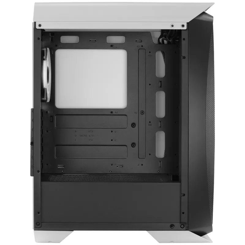 Aerocool AEROONEDUOWHV1 Gaming ATX-Gehäuse 4xARGB-Lüfter Weiß