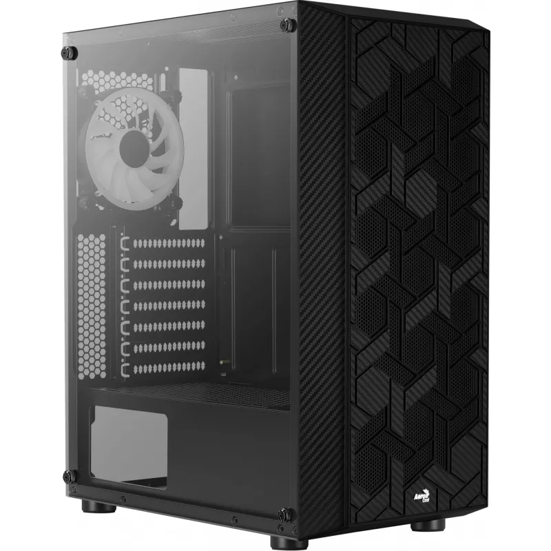 Aerocool Hive FRGB Midi Tower Schwarz