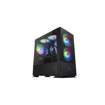 Mars Gaming MCZ Computergehäuse Mini Tower Schwarz
