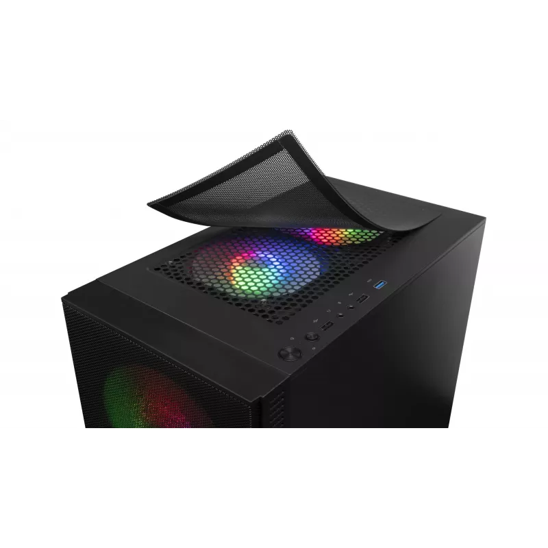 Mars Gaming MCZ Computergehäuse Mini Tower Schwarz