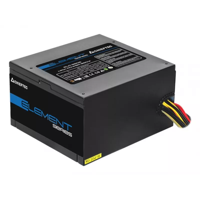 Chieftec ELP-500S Netzteil 500 W 20+4 Pin ATX PS/2 Schwarz