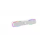 Mars Gaming MSBX, weiße Lautsprecher-Soundbar 10W, 10 W, 10 W, Weiß, Kabelgebunden & Kabellos, 435 mm, 85 mm