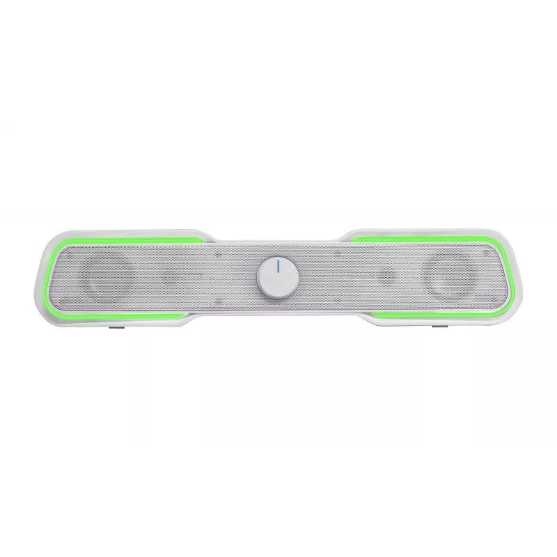 Mars Gaming MSBX, weiße Lautsprecher-Soundbar 10W, 10 W, 10 W, Weiß, Kabelgebunden & Kabellos, 435 mm, 85 mm