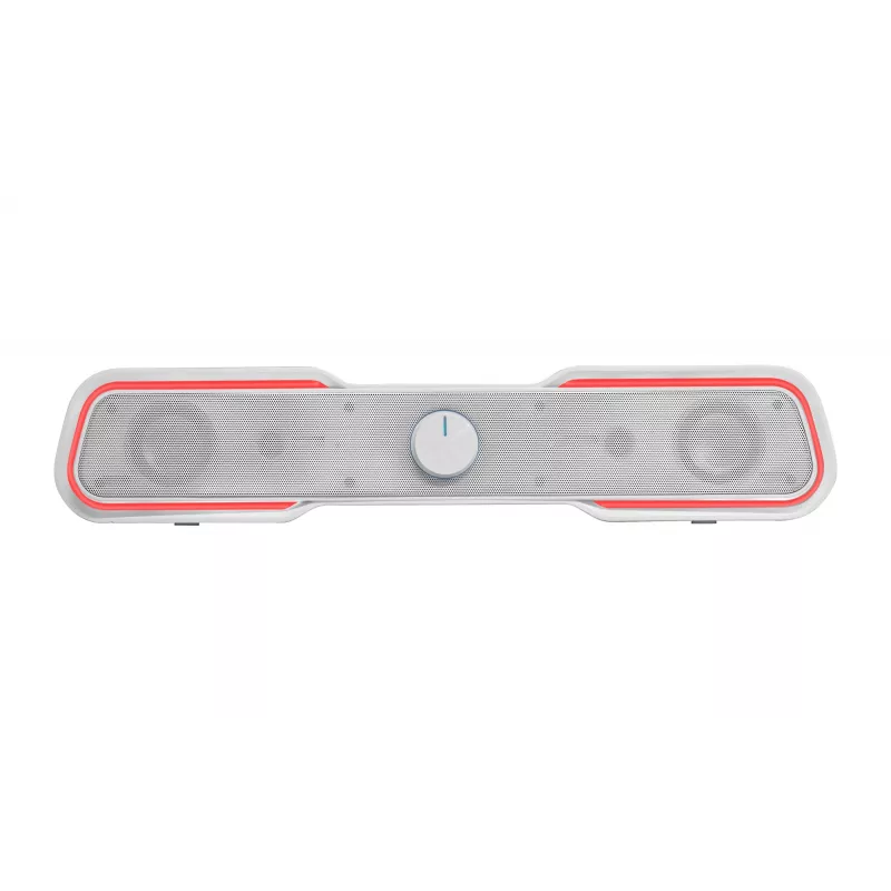 Mars Gaming MSBX, weiße Lautsprecher-Soundbar 10W, 10 W, 10 W, Weiß, Kabelgebunden & Kabellos, 435 mm, 85 mm