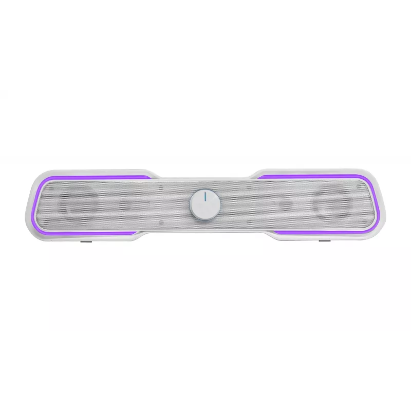 Mars Gaming MSBX, weiße Lautsprecher-Soundbar 10W, 10 W, 10 W, Weiß, Kabelgebunden & Kabellos, 435 mm, 85 mm