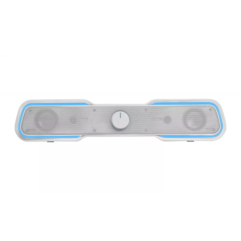 Mars Gaming MSBX, weiße Lautsprecher-Soundbar 10W, 10 W, 10 W, Weiß, Kabelgebunden & Kabellos, 435 mm, 85 mm