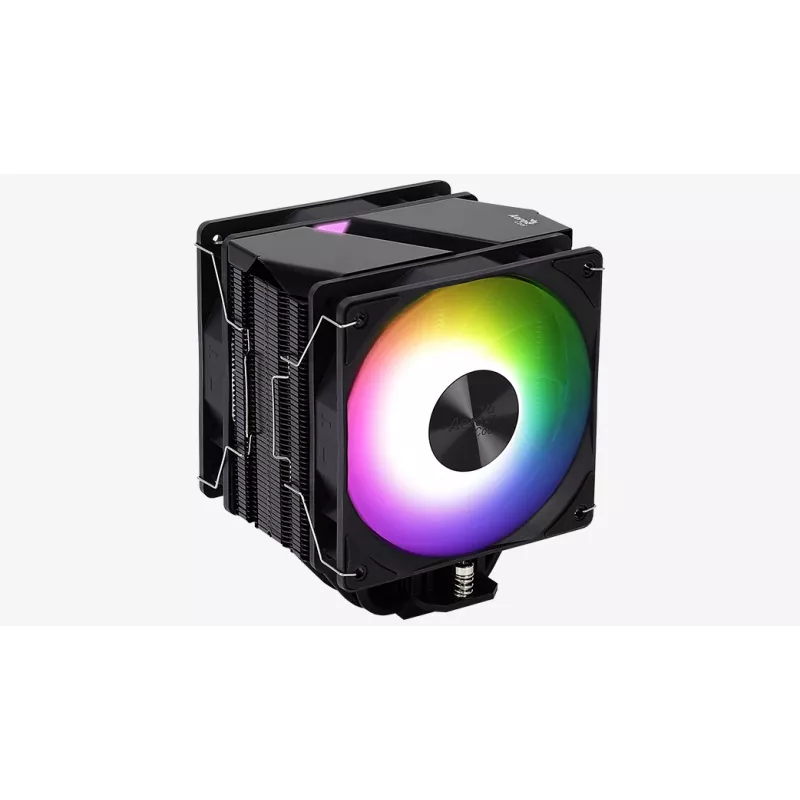 Aerocool Rime 4 Dual Prozessor-Luftkühler 12 cm Schwarz 1 Stück