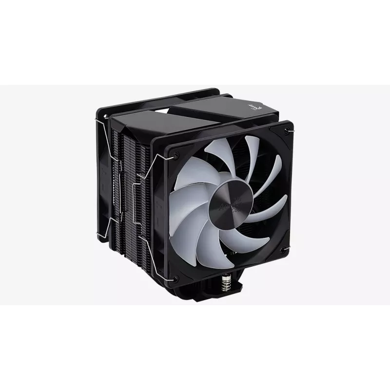 Aerocool Rime 4 Dual Prozessor-Luftkühler 12 cm Schwarz 1 Stück