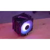 Aerocool Rime 4 Dual Prozessor-Luftkühler 12 cm Schwarz 1 Stück