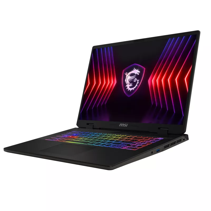 MSI Sword 17 HX B14VFKG-011BE Intel® Core™ i7 i7-14700HX Laptop 43,2 cm (17 Zoll) Full HD+ 16 GB DDR5-SDRAM 1 TB SSD NVIDIA GeForce RTX 4060 Wi-Fi 6E (802.11ax) Windows 11 Home Grau