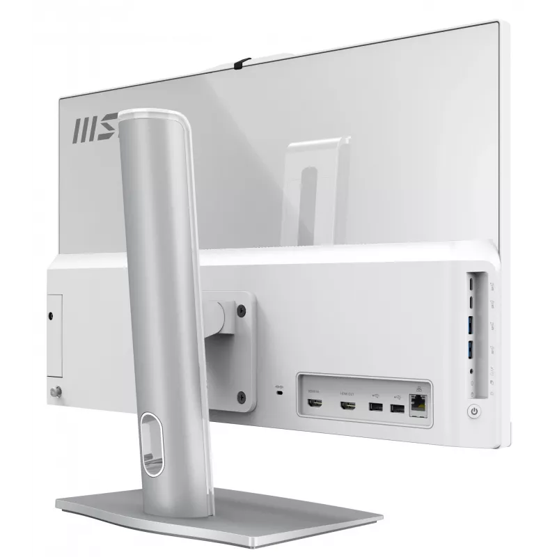MSI Modern AM242TP 1M-1228EU All-in-One PC/Workstation Intel Core 5 120U 60.5 cm (23.8 Zoll) 1920 x 1080 Pixel Touchscreen 8 GB DDR5-SDRAM 512 GB SSD Windows 11 Pro Wi-Fi 6E (802.11ax) Weiß