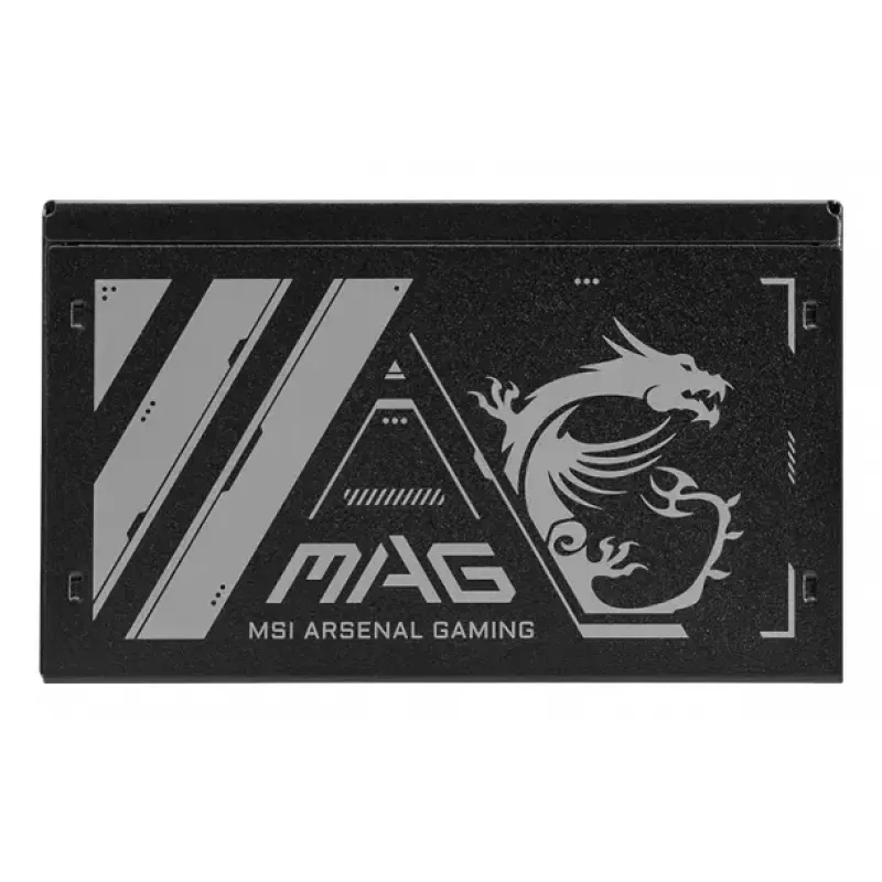 Netzteil MSI MAG A500N-H 500 W ATX 24-Pin, aktive Kühlung, schwarz