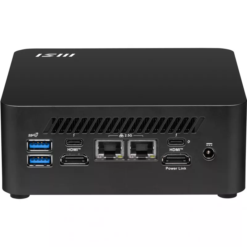 MSI Cubi NUC 13MQG-065BEU 0,84L-PC Schwarz i7-1365U Intel SoC