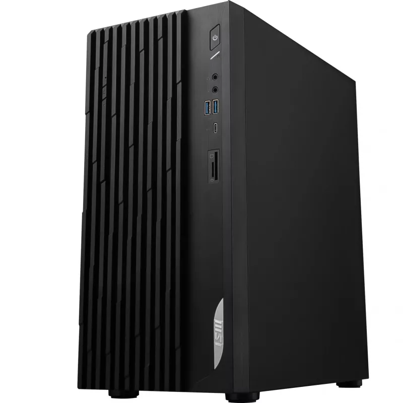 MSI PRO DP180 14A-825EU PC Intel® Core™ i5 i5-14400 8 GB DDR4-SDRAM 512 GB SSD Windows 11 Pro Desktop Schwarz