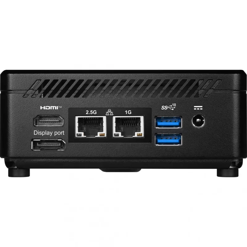 MSI Cubi 5 12M-458EU Intel® Core™ i5 i5-1235U 8 GB DDR4-SDRAM 512 GB SSD Windows 11 Pro Mini-PC Schwarz