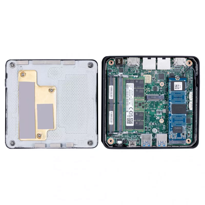 MSI Cubi NUC AI 1UMG-007EU Intel Core Ultra 5 125H 8 GB DDR5-SDRAM 512 GB SSD Windows 11 Home Mini-PC Schwarz