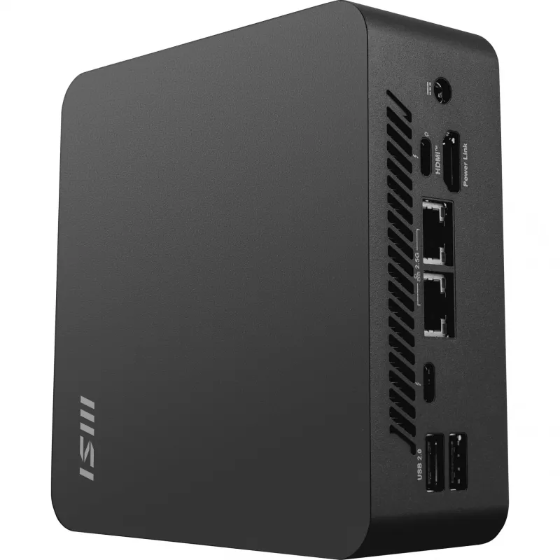 MSI Cubi NUC AI+ 2MG-002EU Copilot+ PC Intel Core Ultra 7 258V 32 GB LPDDR5x-SDRAM 1 TB SSD Windows 11 Home Mini PC Schwarz