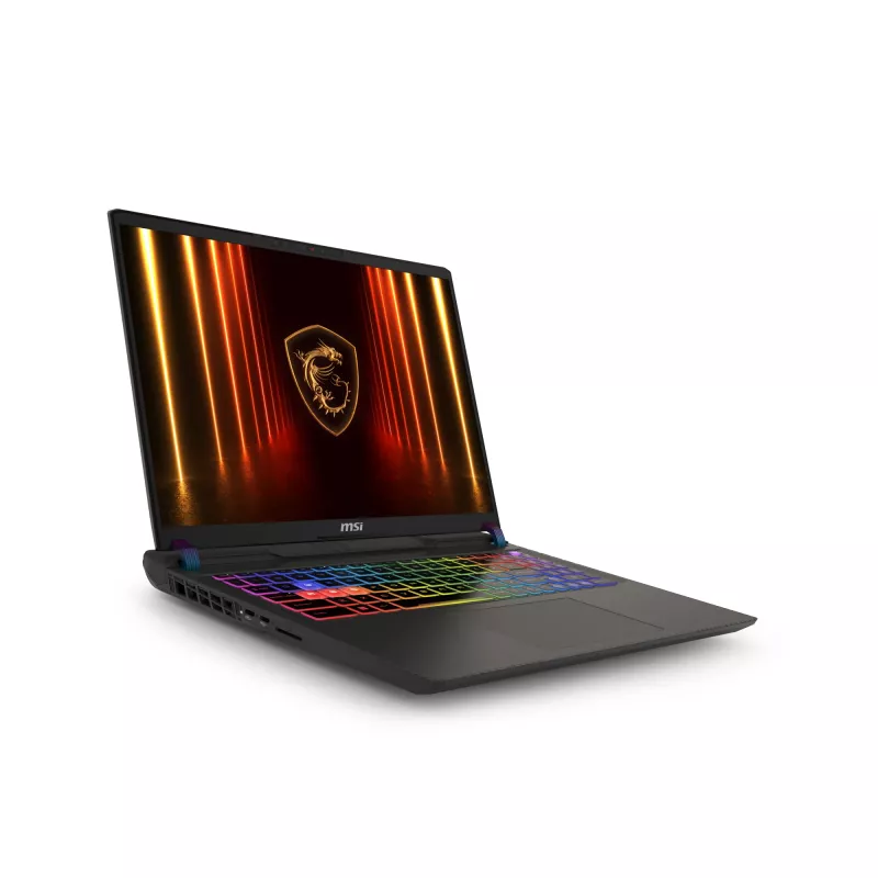 MSI Vector A16 HX A8WHG-021NL AMD Ryzen™ 9 8940HX Laptop 40.6 cm (16 Zoll) Quad HD+ 32 GB DDR5-SDRAM 1 TB SSD NVIDIA GeForce RTX 5070 Ti Wi-Fi 6E (802.11ax) Windows 11 Home Grau