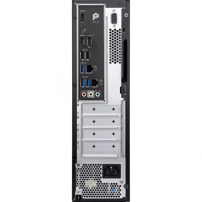 MSI Pro DP80 AI A2G-080DE PC Intel Core Ultra 5 225 16 GB DDR5-SDRAM 512 GB SSD Windows 11 Home Desktop Schwarz
