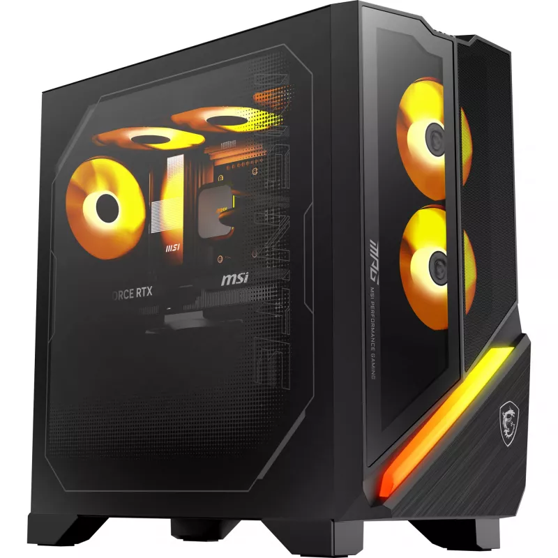 MSI MPG Infinite Z3 X3D 9NVRR7-848EU AMD Ryzen™ 7 9800X3D 32 GB DDR5-SDRAM 1 TB SSD NVIDIA GeForce RTX 5070 Ti Windows 11 Home Desktop-PC Schwarz