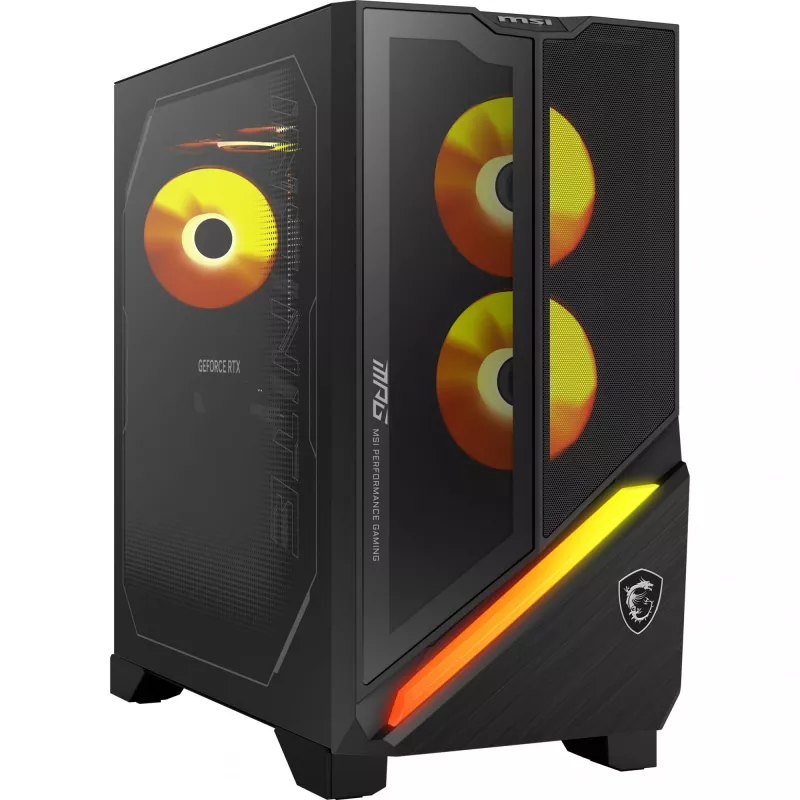MSI MPG Infinite Z3 X3D 9NVRR7-848EU AMD Ryzen™ 7 9800X3D 32 GB DDR5-SDRAM 1 TB SSD NVIDIA GeForce RTX 5070 Ti Windows 11 Home Desktop-PC Schwarz