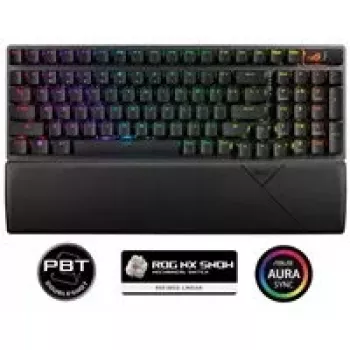 ASUS ROG Strix Scope II 96 Wireless Tastatur Gaming USB + RF Wireless + Bluetooth QWERTY US English Schwarz