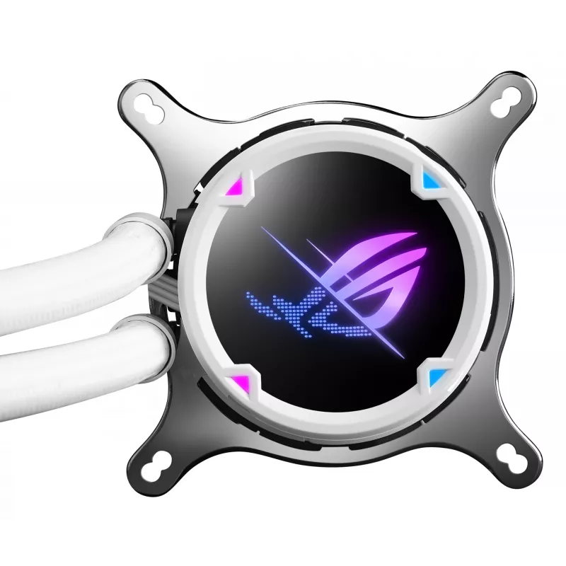 ASUS ROG Strix LC II 360 ARGB White Edition Prozessor All-in-One-Flüssigkeitskühler 12 cm