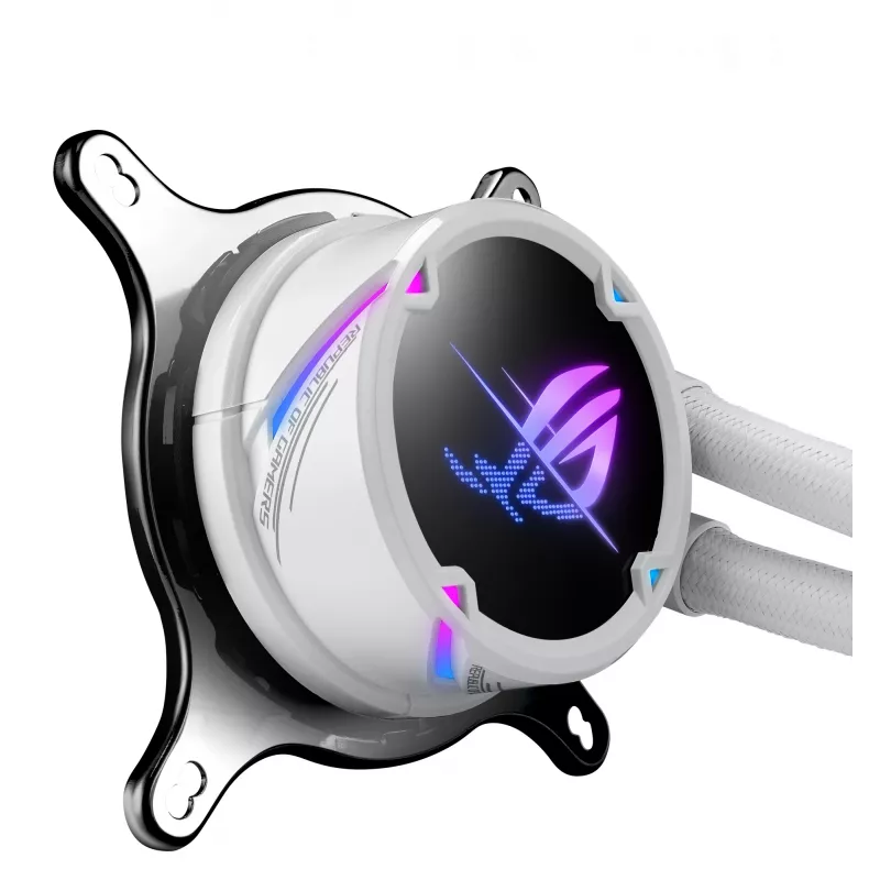 ASUS ROG Strix LC II 360 ARGB White Edition Prozessor All-in-One-Flüssigkeitskühler 12 cm