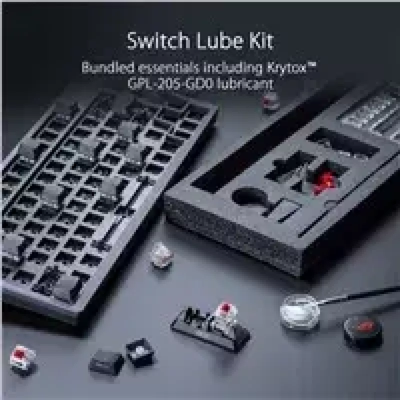 ASUS ROG Azoth Tastatur Gaming USB + RF Wireless + Bluetooth Weiß