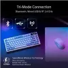 ASUS ROG Azoth Tastatur Gaming USB + RF Wireless + Bluetooth Weiß