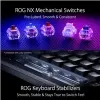 ASUS ROG Azoth Tastatur Gaming USB + RF Wireless + Bluetooth Weiß