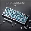 ASUS ROG Azoth Tastatur Gaming USB + RF Wireless + Bluetooth Weiß