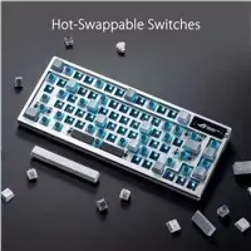 ASUS ROG Azoth Tastatur Gaming USB + RF Wireless + Bluetooth Weiß