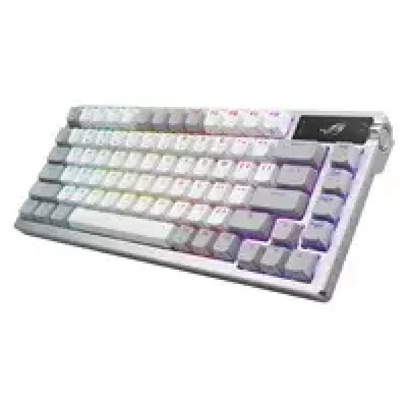 ASUS ROG Azoth Tastatur Gaming USB + RF Wireless + Bluetooth Weiß