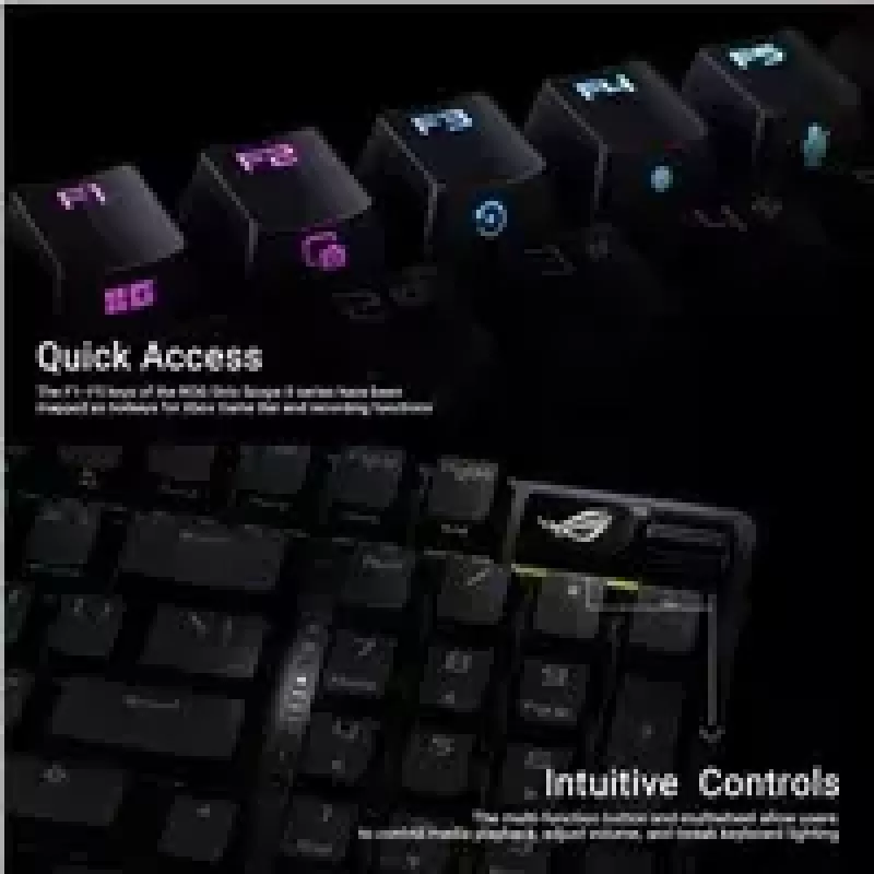 ASUS X901 SCOPE II 96 WL/WHT/NXSW/US/PBT Tastatur Gaming USB + RF Wireless + Bluetooth Weiß