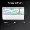 ASUS X901 SCOPE II 96 WL/WHT/NXSW/US/PBT Tastatur Gaming USB + RF Wireless + Bluetooth Weiß