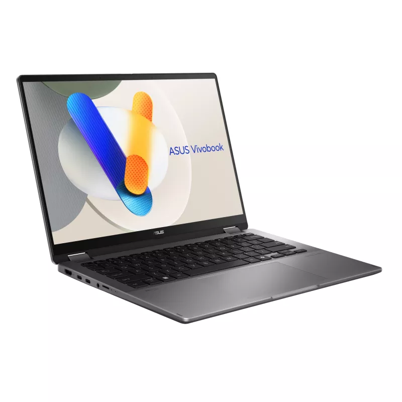 ASUS Vivobook 14 Flip TP3407SA-QL023W Copilot+ PC Intel Core Ultra 7 258V Hybrid (2-in-1) 35,6 cm (14 Zoll) Touchscreen WUXGA 32 GB LPDDR5x-SDRAM 1 TB SSD Wi-Fi 7 (802.11be) Windows 11 Home Deutsch Grau