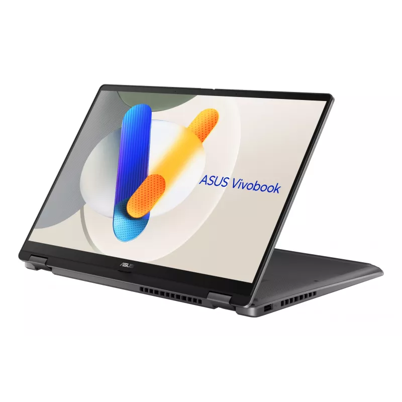 ASUS Vivobook 14 Flip TP3407SA-QL023W Copilot+ PC Intel Core Ultra 7 258V Hybrid (2-in-1) 35,6 cm (14 Zoll) Touchscreen WUXGA 32 GB LPDDR5x-SDRAM 1 TB SSD Wi-Fi 7 (802.11be) Windows 11 Home Deutsch Grau