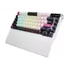 Mechanische kabellose Tastatur ASUS ROG Azoth X — US-Layout, Bluetooth & RF 2,4 GHz, Weiß