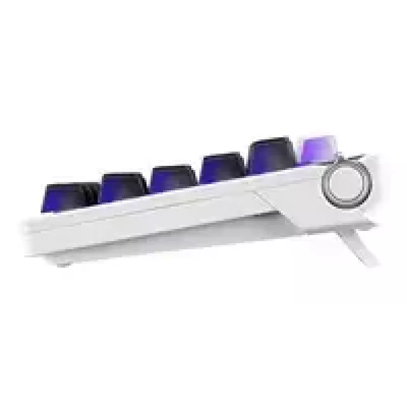 Mechanische kabellose Tastatur ASUS ROG Azoth X — US-Layout, Bluetooth & RF 2,4 GHz, Weiß