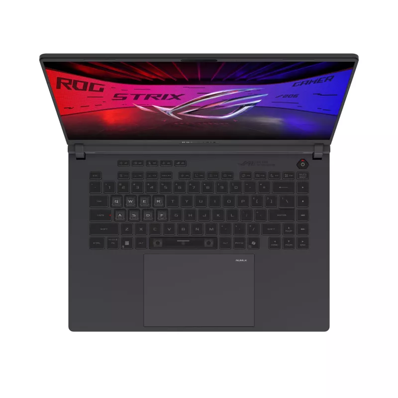 ASUS ROG Strix G16 G615LR-U7321W Intel Core Ultra 7 255HX Laptop 40,6 cm (16 Zoll) WQXGA 32 GB DDR5-SDRAM 1 TB SSD NVIDIA® GeForce RTX™ 5070 Ti Laptop-GPU Wi-Fi 7 (802.11be) Windows 11 Home Grau