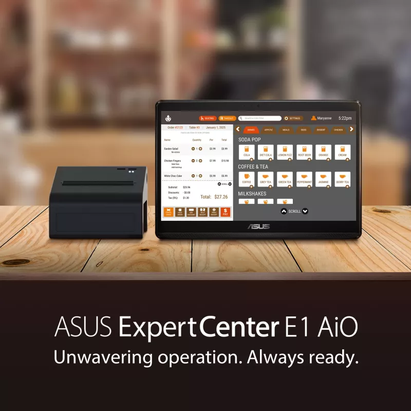 ASUS ExpertCenter E1 AiO E1600WKAT-BMR082W Intel® Celeron® N N4500 39,6 cm (15,6″) 1920 x 1080 Pixel Touchscreen All-in-One-Tablet-PC 4 GB DDR4-SDRAM 512 GB SSD Windows 11 Home Wi-Fi 6 (802.11ax) Schwarz