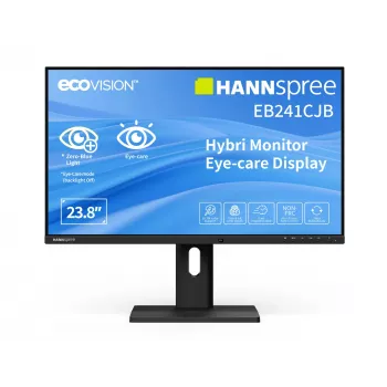 Hannspree Hybri Monitor EB241CJB Computer-Monitor 60,5 cm (23,8 Zoll) 1920 x 1080 Pixel Full HD LCD Schwarz