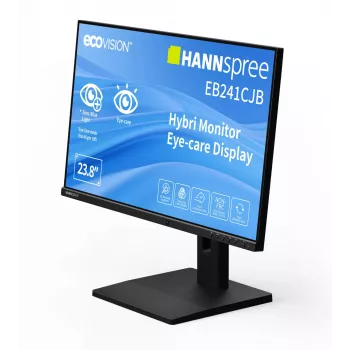 Hannspree Hybri Monitor EB241CJB Computer-Monitor 60,5 cm (23,8 Zoll) 1920 x 1080 Pixel Full HD LCD Schwarz
